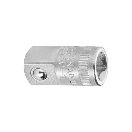 Holex 1/4 inch Drive Socket Adaptor, 3/8 inch Output Drive Size 649550 1